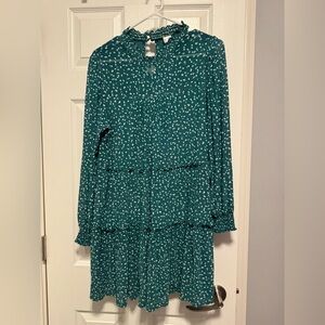 Green Polka Dot Dress